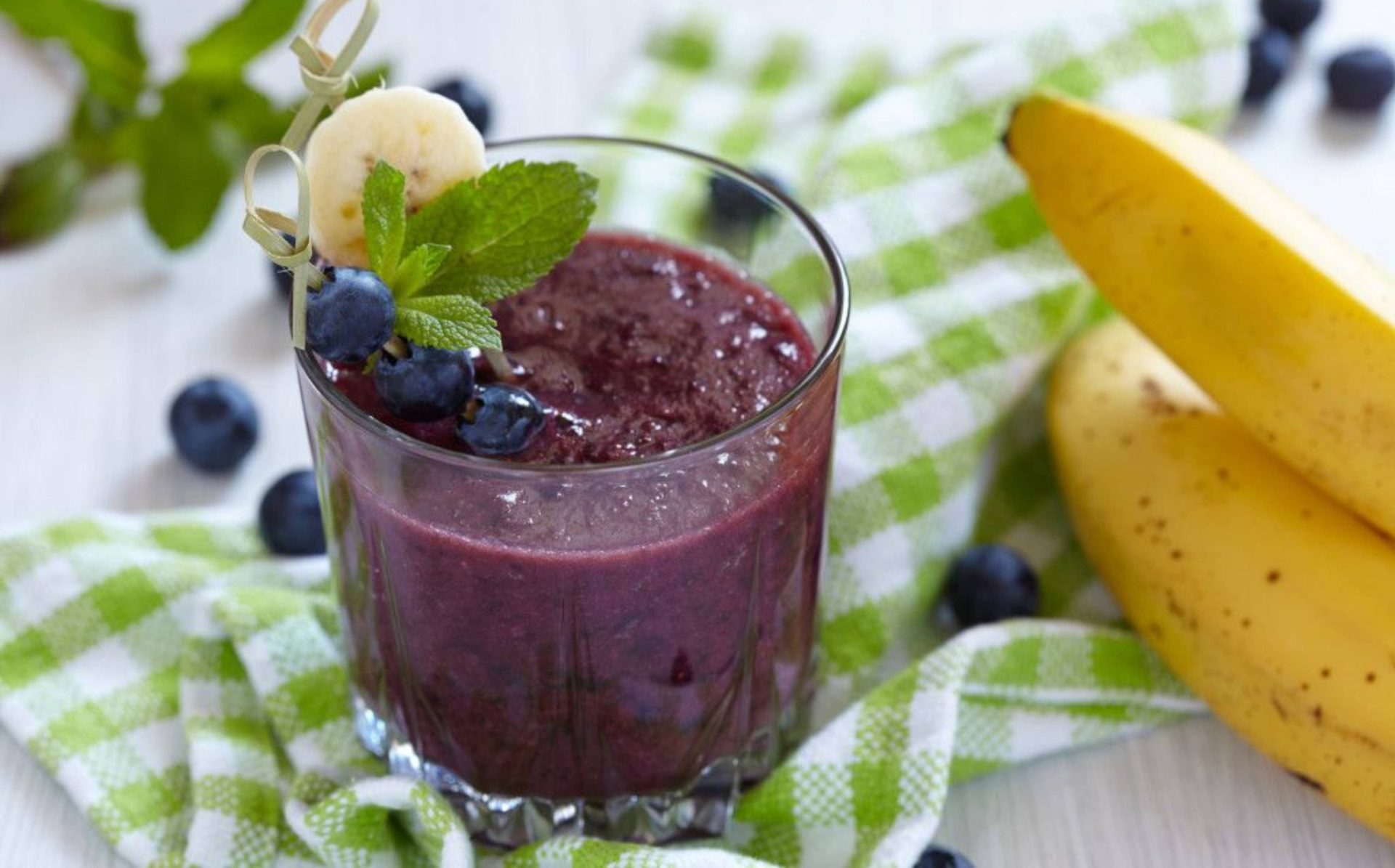 BananaBlueberry puree